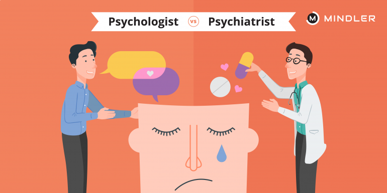 Difference between psychology and psychiatry